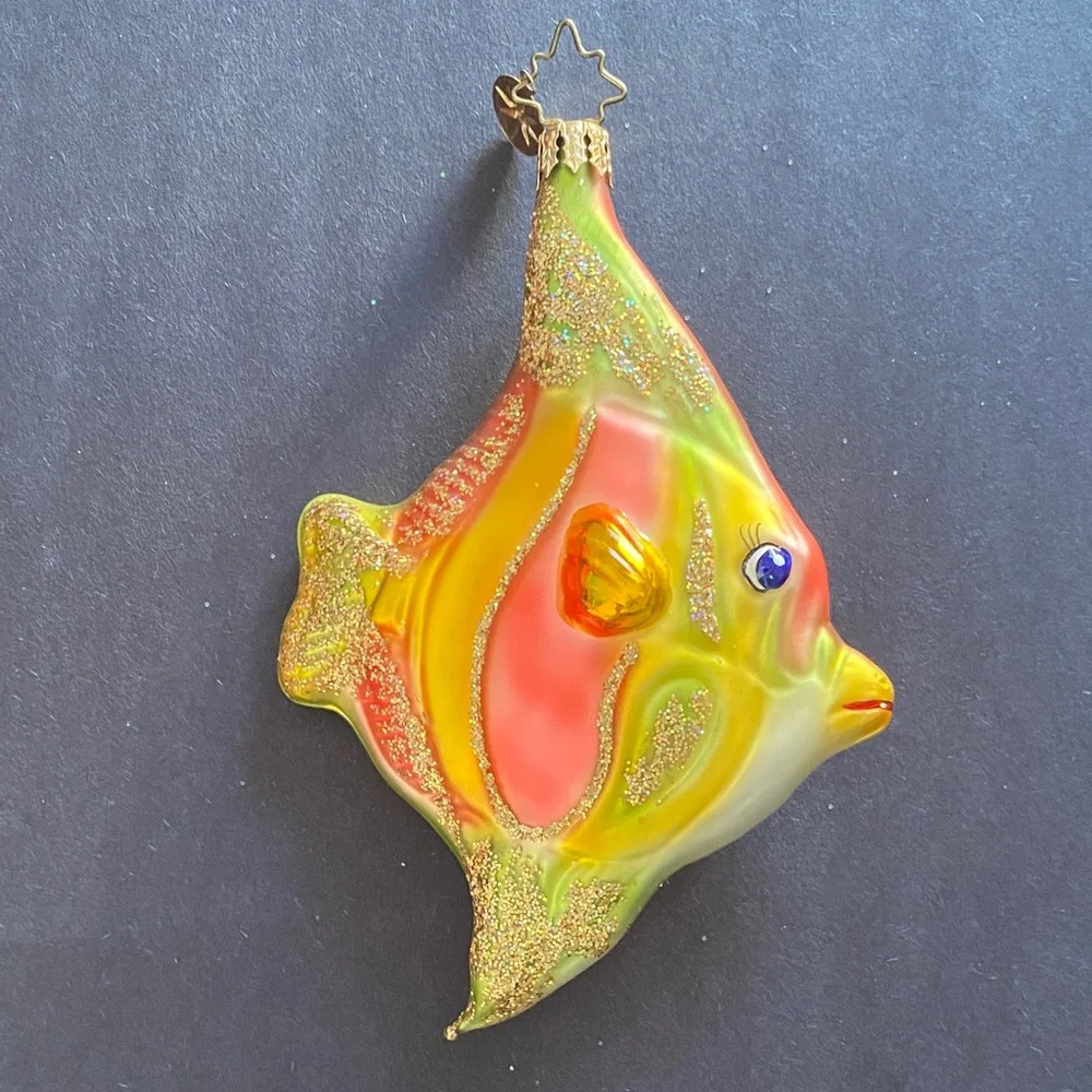 Christopher Radko Angel Fins Fish (rare)